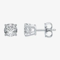 5/8 CT. T.W. Natural White Diamond 10K Gold 4.3mm Round Stud Earrings