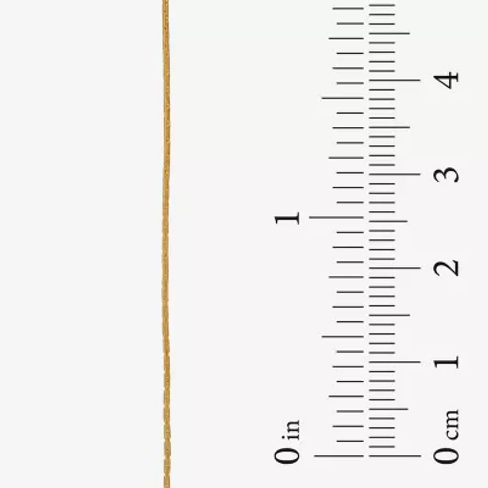 Made in Italy 24K Gold Over Silver 18 Inch Solid Fashion Chain Necklace