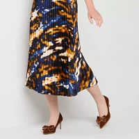 Worthington Womens Pleated Skirt