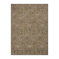 Pisa Floral Traditional 39X59 Indoor Rectangular Accent Rug