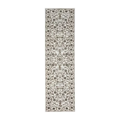 Radici Pisa Arabesque Traditional Oriental 26"X91" Indoor Rectangular Runner