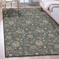 Pisa Floral Traditional Indoor Rectangular Area Rug