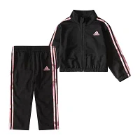 adidas Baby Girls 2-pc. Pant Set