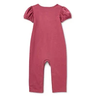 Okie Dokie Baby Girls Short Sleeve Jumpsuit