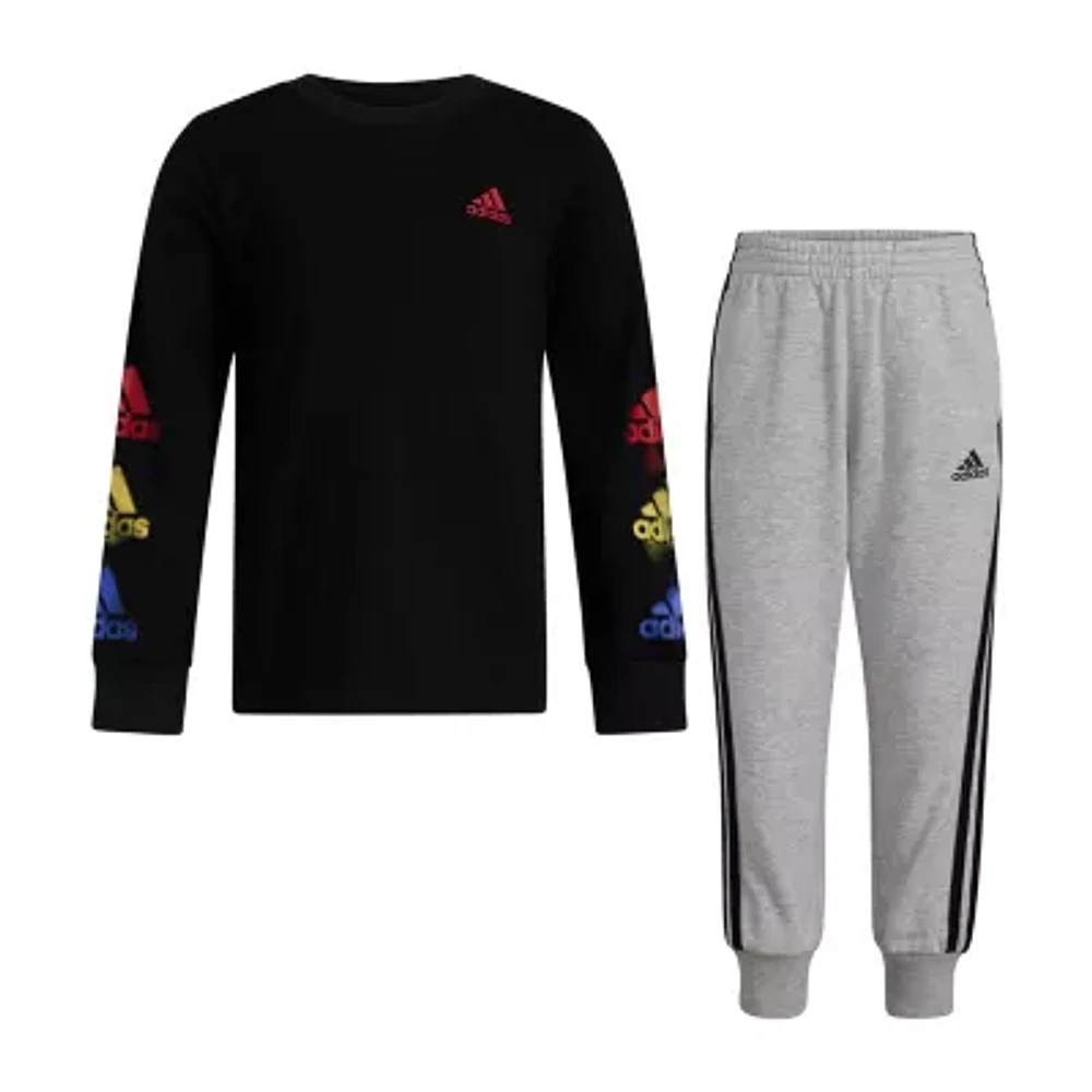 adidas Toddler Boys 2-pc. Pant Set