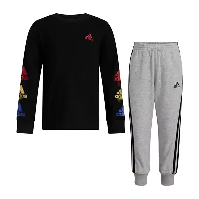 adidas Toddler Boys 2-pc. Pant Set