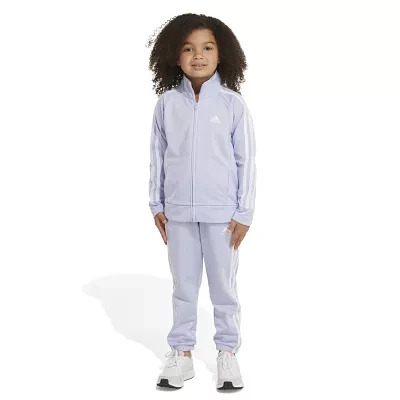 adidas Little Girls 2-pc. Track Suit