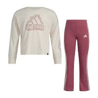 adidas Little Girls 2-pc. Legging Set