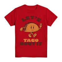 Little & Big Boys Taco Crew Neck Short Sleeve Graphic T-Shirt