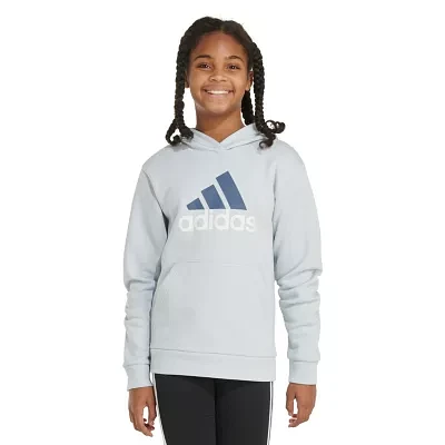 adidas Big Girls Fleece Hoodie