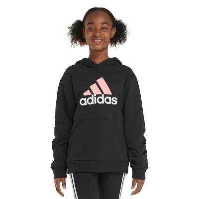 adidas Big Girls Fleece Hoodie