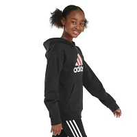 adidas Big Girls Fleece Hoodie