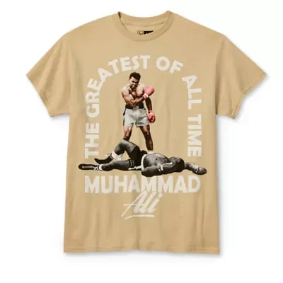 Mens Short Sleeve Muhammad Ali Graphic T-Shirt