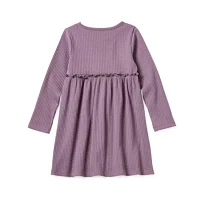 Okie Dokie Toddler & Little Girls Long Sleeve A-Line Dress