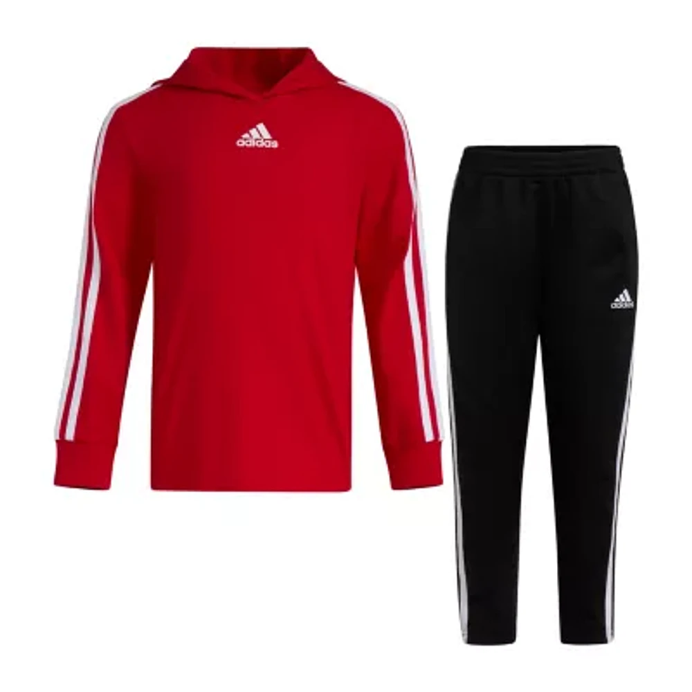 adidas Little Boys 2-pc. Pant Set