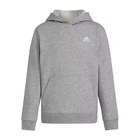 adidas Big Boys Embroidered Fleece Hoodie