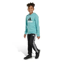 adidas Big Boys Fleece Hoodie