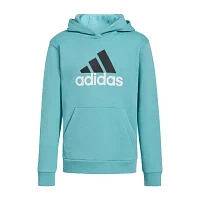 adidas Big Boys Fleece Hoodie