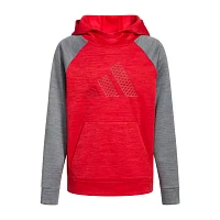 adidas Big Boys Fleece Hoodie