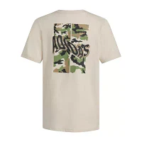 adidas Big Boys Crew Neck Short Sleeve Graphic T-Shirt