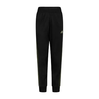 adidas Big Boys Mid Rise Cuffed Jogger Pant