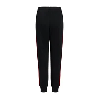 adidas Big Boys Mid Rise Cuffed Fleece Jogger Pant