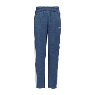 adidas Big Boys Mid Rise Straight Track Pant