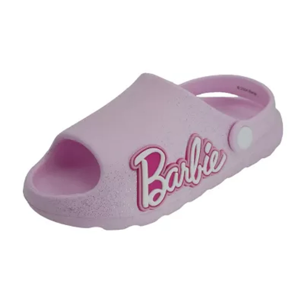 Toddler Girls Barbie Cloud Slide Sandals