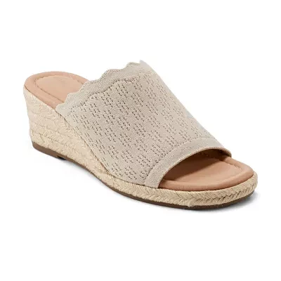 Easy Spirit Womens Samari Wedge Sandals