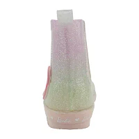 Toddler Girls Barbie Flat Heel Rain Boots