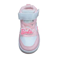 Girls Barbie Glitter Sneakers