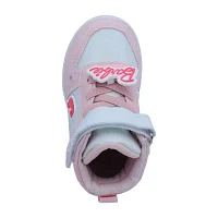 Girls Barbie Glitter Sneakers