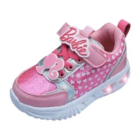 Girls Barbie Light-Up Sneakers
