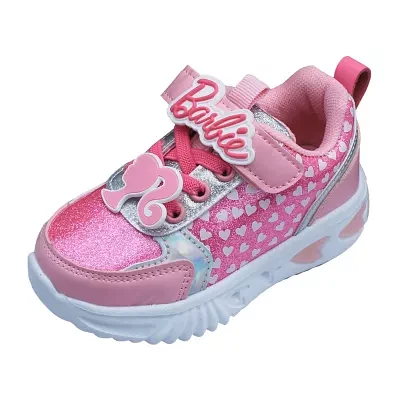 Girls Barbie Light-Up Sneakers