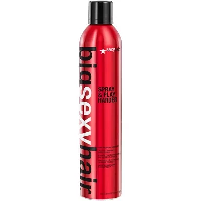 Sexy Hair Spray And Play Harder Strong Hold Hair Spray - 10.6 oz.