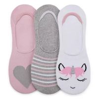 Arizona Little & Big Girls 3 Pair Liner