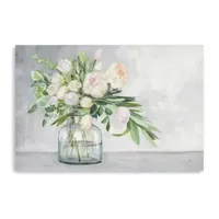 Lumaprints Blushing Spring Bouquet Giclee Canvas Art