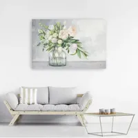 Lumaprints Blushing Spring Bouquet Giclee Canvas Art