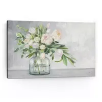 Lumaprints Blushing Spring Bouquet Giclee Canvas Art