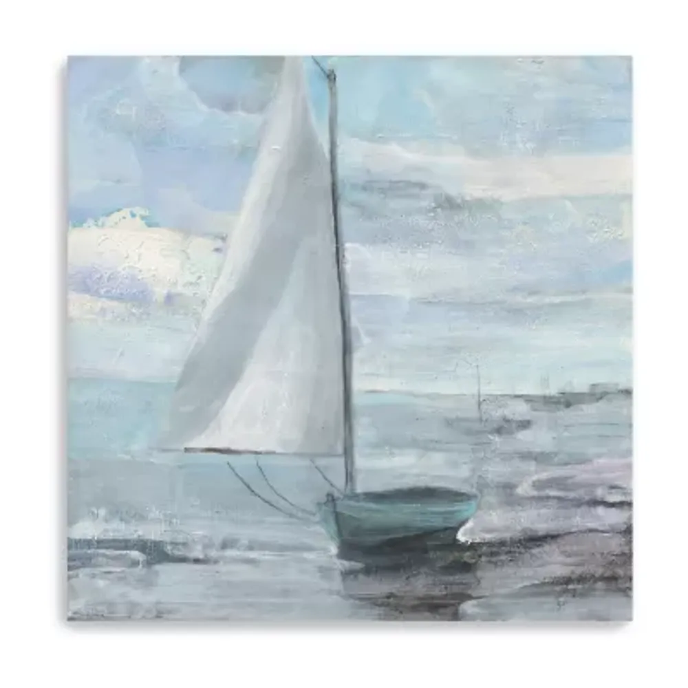 Lumaprints Silver Sail Giclee Canvas Art