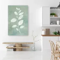 Sage Leaves II Giclee Canvas Art