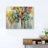 Lumaprints Cloud Of Flowers Giclee Canvas Art