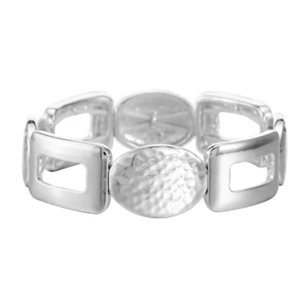 Liz Claiborne Recycled Metal Stretch Bracelet