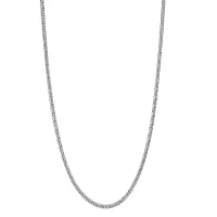 10K Gold Inch Hollow Wheat Chain Necklace