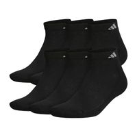 adidas 6 Pair Big and Tall Low Cut Socks Mens