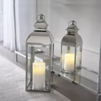 Liz Claiborne Stainless Steel Decorative Lantern Collection