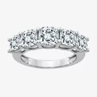 True Light 2.5MM / CT. T.W. Lab Created White Moissanite 14K Gold Band