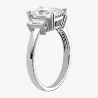 True Light Womens 3 1/2 CT. T.W Lab Created White Moissanite 14K Gold Engagement Ring