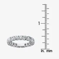 True Light 3.5MM 3 3/4 CT. T.W. Lab Created White Moissanite 14K Gold Eternity Band