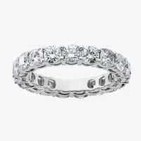 True Light 3.5MM 3 3/4 CT. T.W. Lab Created White Moissanite 14K Gold Eternity Band